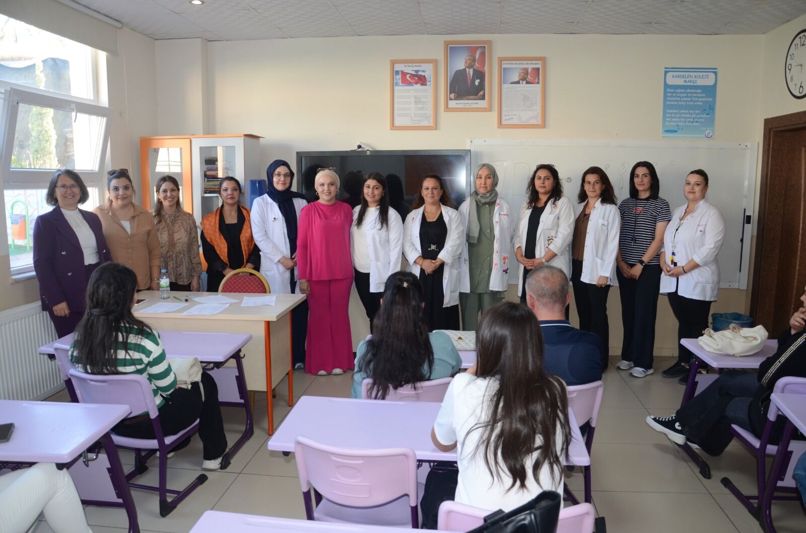 Kardelen’de ilkokul veli toplantıları tamamlandı