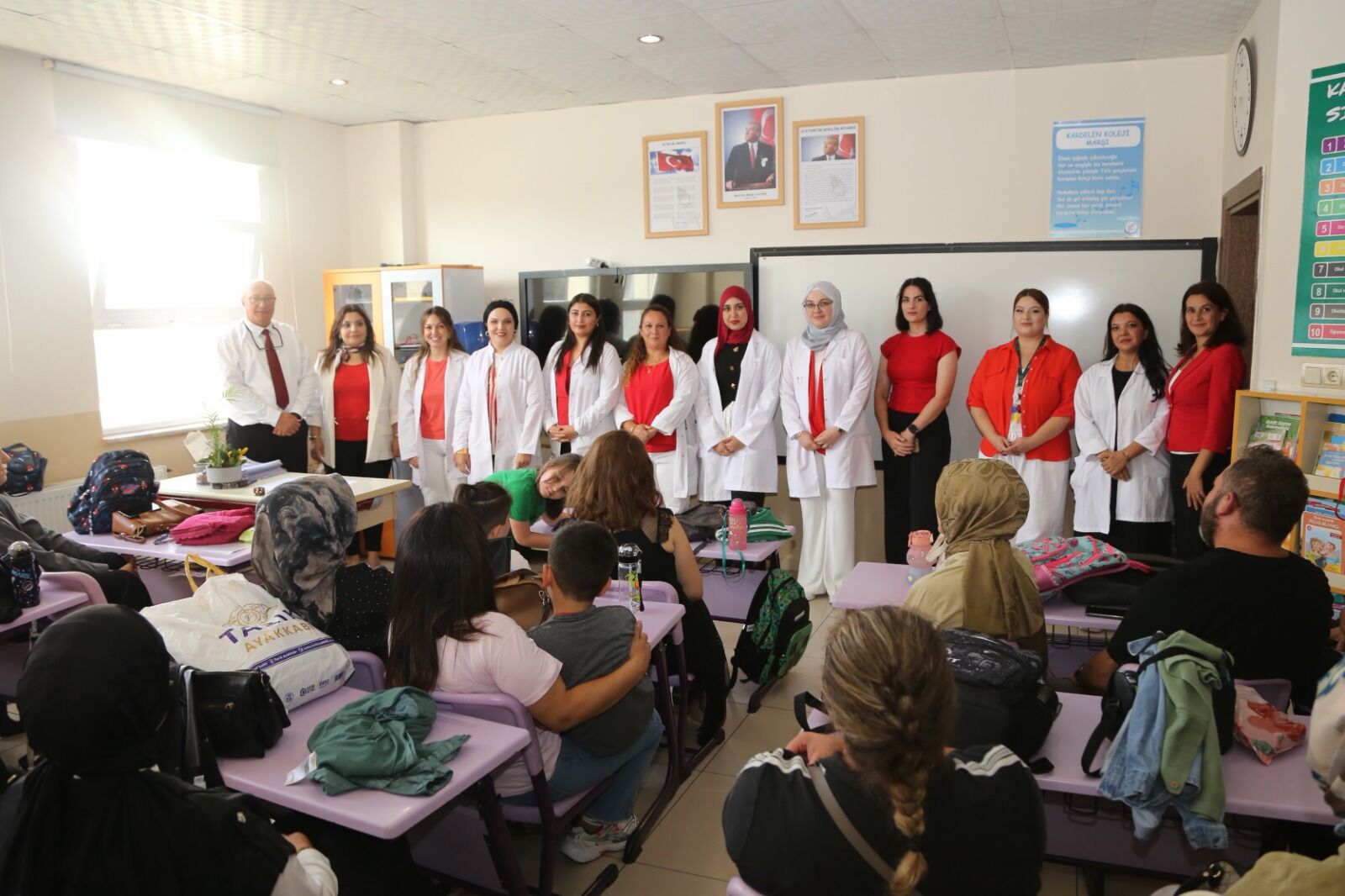 Kardelen’de veli toplantıları başladı