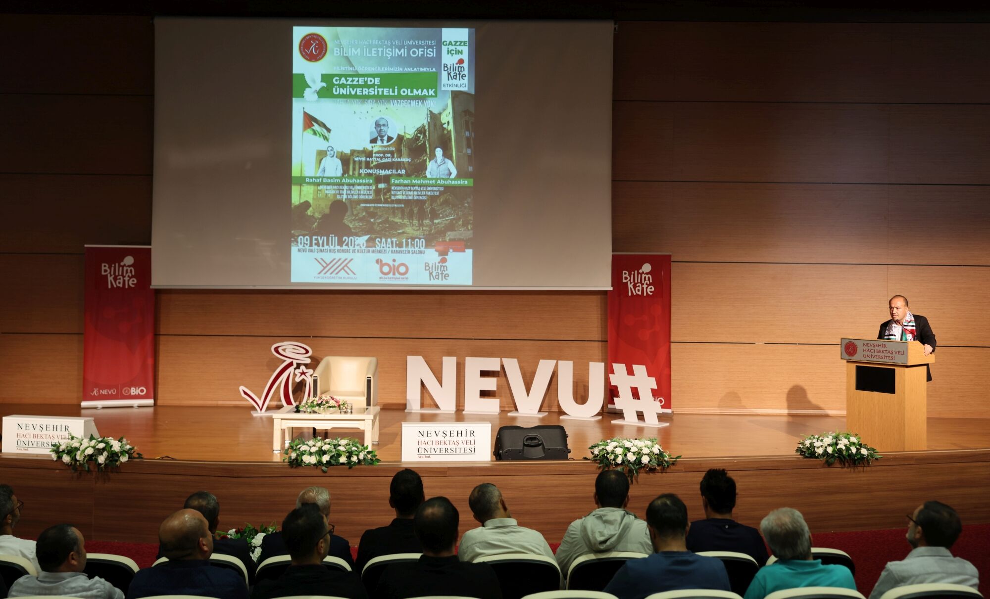 NEVÜ’de “Gazze’de Üniversiteli Olmak” Programı Düzenlendi