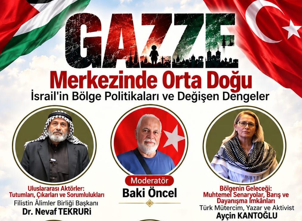 NEVŞEHİR’DE BU AKŞAM BÜYÜK FİLİSTİN BULUŞMASI